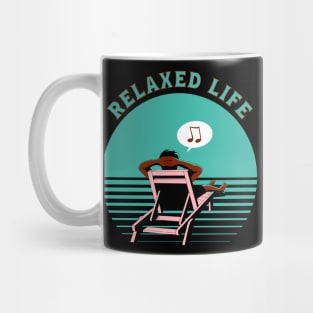 Relaxed Life, Laidback and Chill Beachlife Mug